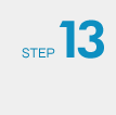 ステップ13
