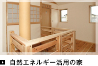 自然エネルギー活用の家