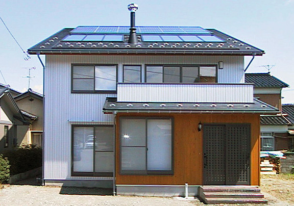 太陽光発電の家