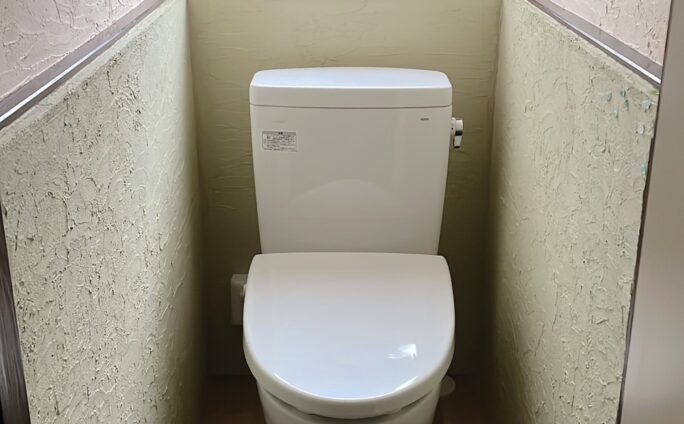 和式トイレの改修工事　完成編