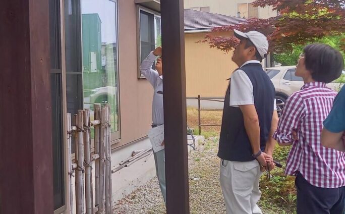 木の家　１０年検査