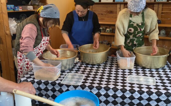 富山と暮らす　味噌作り体験♪